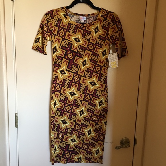 LulaRoe Julia 3 dress lot - Picture 3 of 8